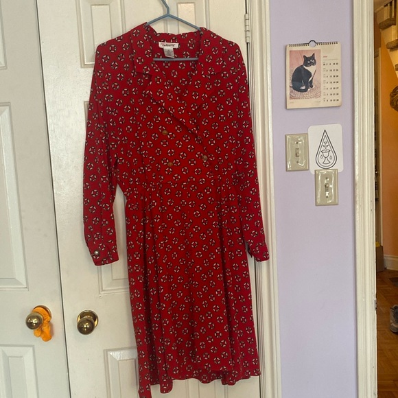 Talbots Nautical Dress - Picture 1 of 4